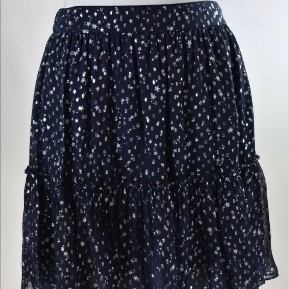 Kate spade night sky skirt in blue.